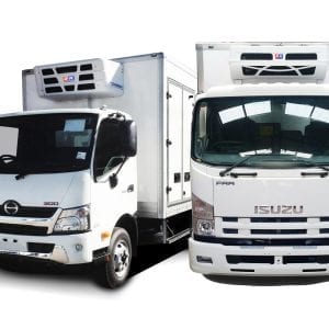small truck refrigeration units installation