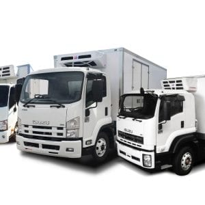 Refrigerated medium size trucks