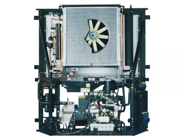 equipment and parts refrigerated truck